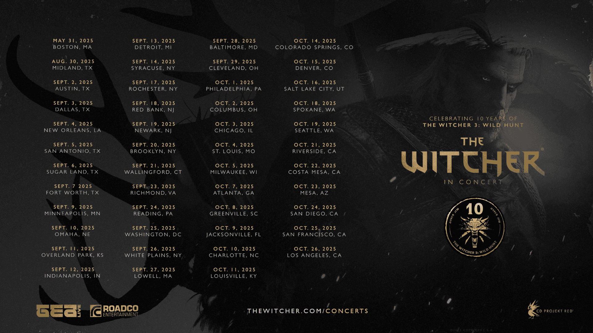The Witcher in Concert comes to the US!