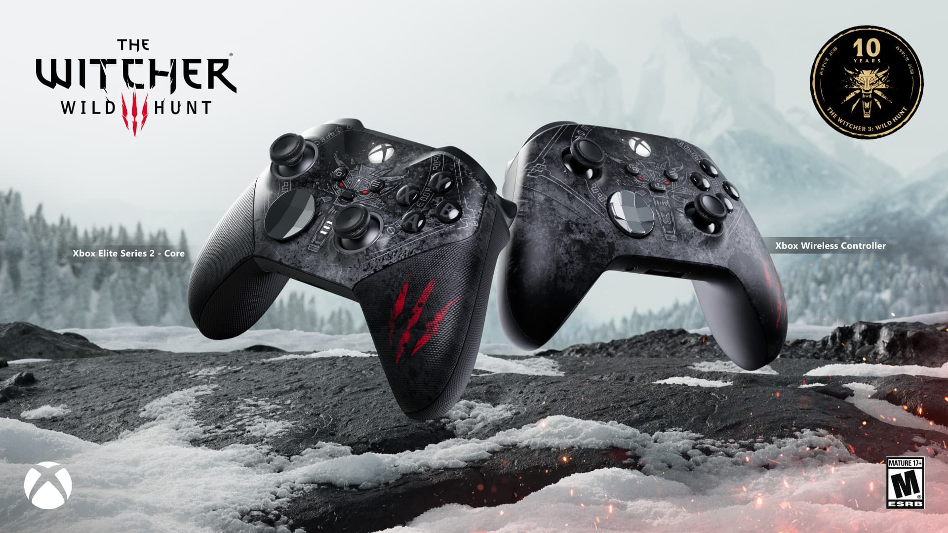 Mando Xbox Edición Especial The Witcher 3: Wild Hunt