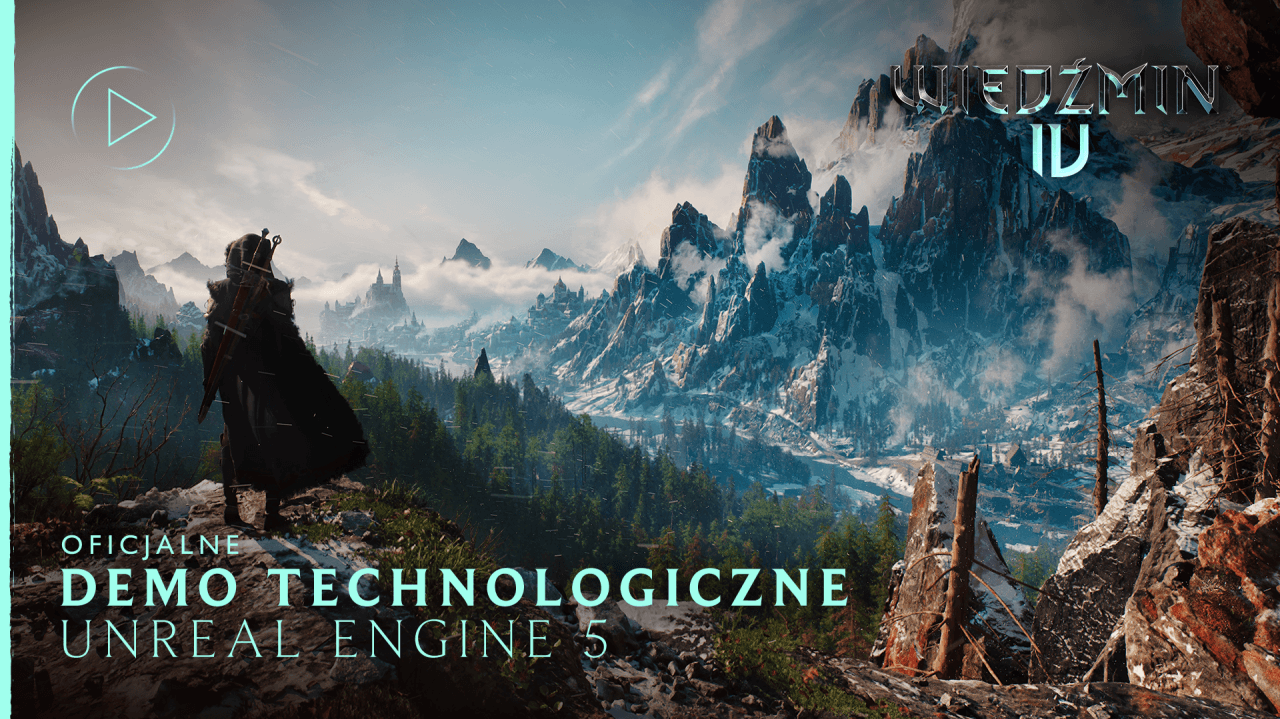 Wiedźmin 4 — Demo Technologiczne Unreal Engine 5