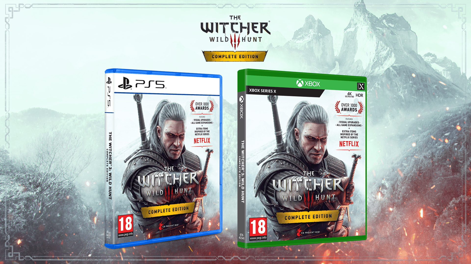L’edizione fisica next-gen di The Witcher 3: Wild Hunt arriverà presto nei negozi!