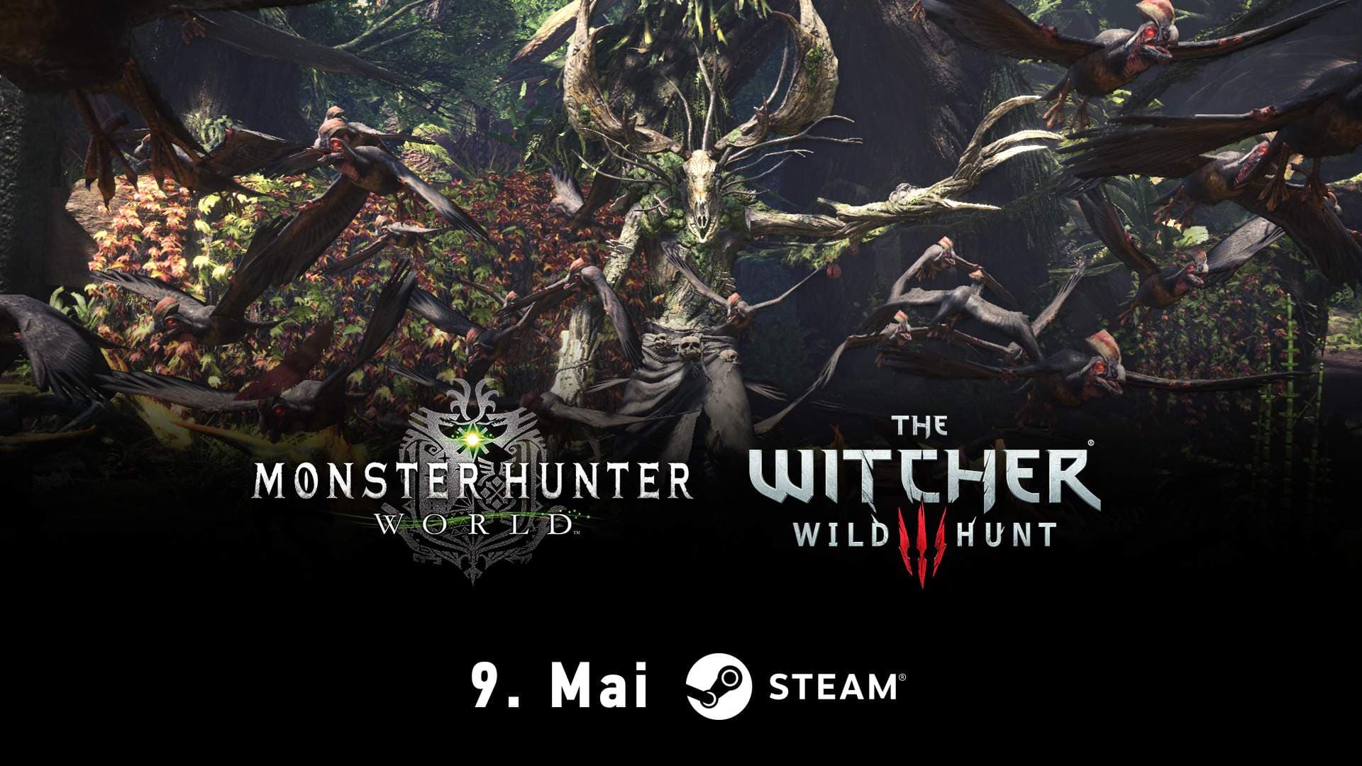 Die Kooperation zwischen The Witcher und Monster Hunter: World kommt am 9. Mai auf Steam!