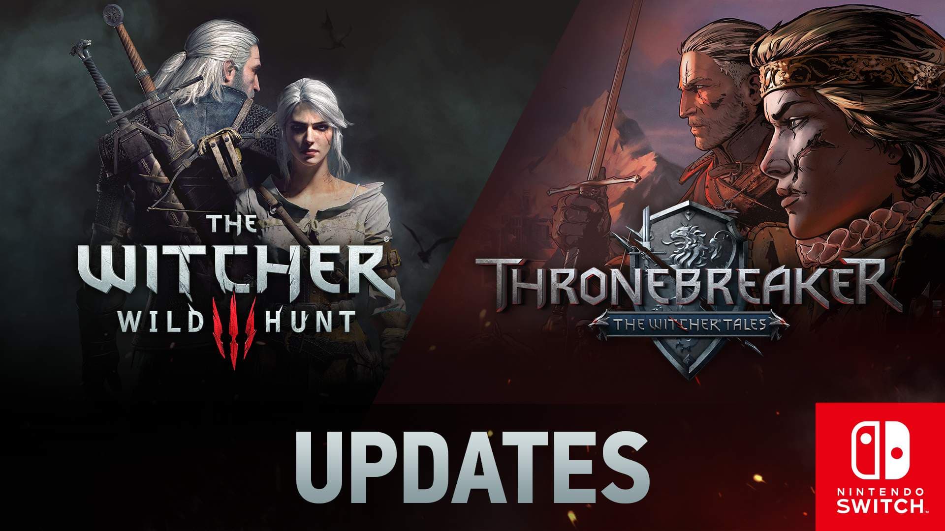 Die Updates von Witcher 3 und Thronebreaker auf Switch