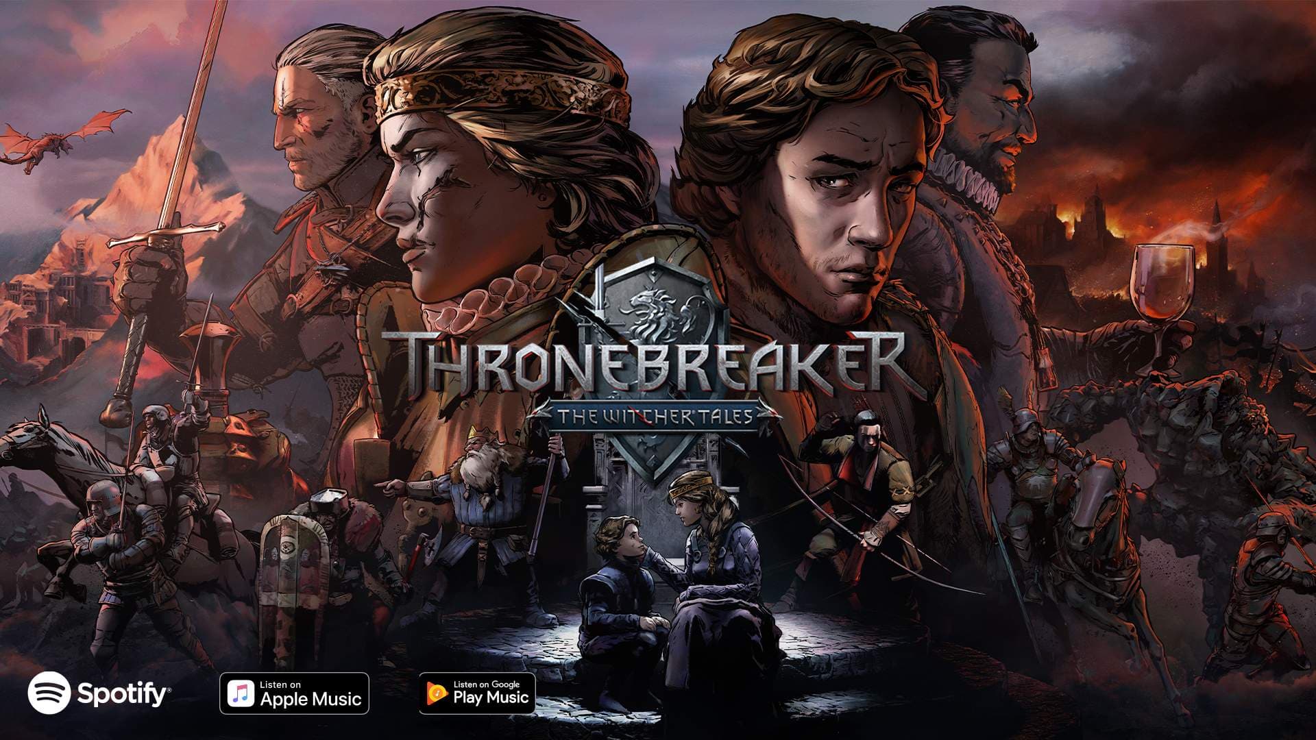 Thronebreaker soundtrack is out!