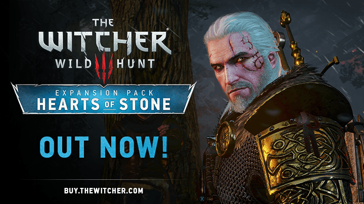 The Witcher 3: Wild Hunt Hearts of Stone Expansion Out Now!
