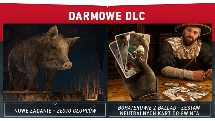 Pobierz darmowe DLC do gry Wiedźmin 3: Dziki Gon!